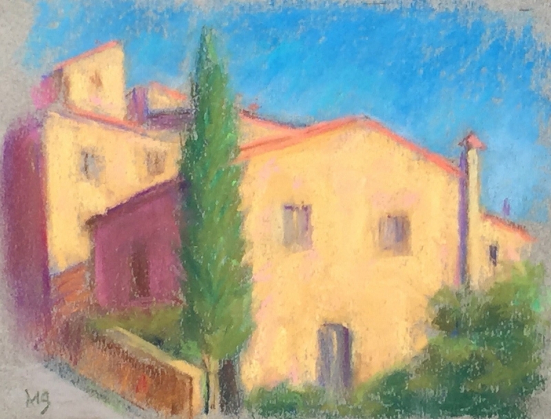 Toward the Setting Sun by artist Michael Gillespie